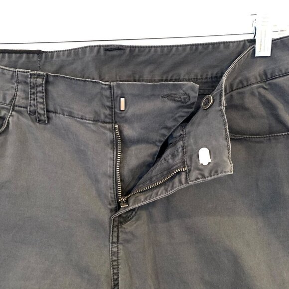Rogue Gray Slim Fit Casual Chino Pants Lightweight Pockets Straight Leg Size 32 - Picture 6 of 9